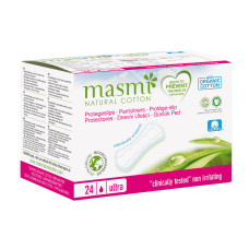 MASMI Органічні гігієнічні щоденні прокладки в індивідуальній упаковці 