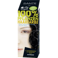 БІО-Фарба-порошок для волосся рослинна Чорний/Black, 100г
