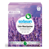 SODASAN Органічний Порошок-концентрат пральний Compact/Color для кольорових і чорних речей, зі пом'якшувачем води (30 ° - 60 ° - 95 °) 1,01кг