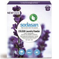 SODASAN Органічний Порошок-концентрат пральний Compact/Color для кольорових і чорних речей, зі пом'якшувачем води (30 ° - 60 ° - 95 °) 1,01кг