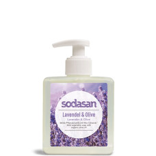 Органическое мыло Lavender-Olive жидкое успокаивающее, с лавандовым и оливковым маслами  0,3 л